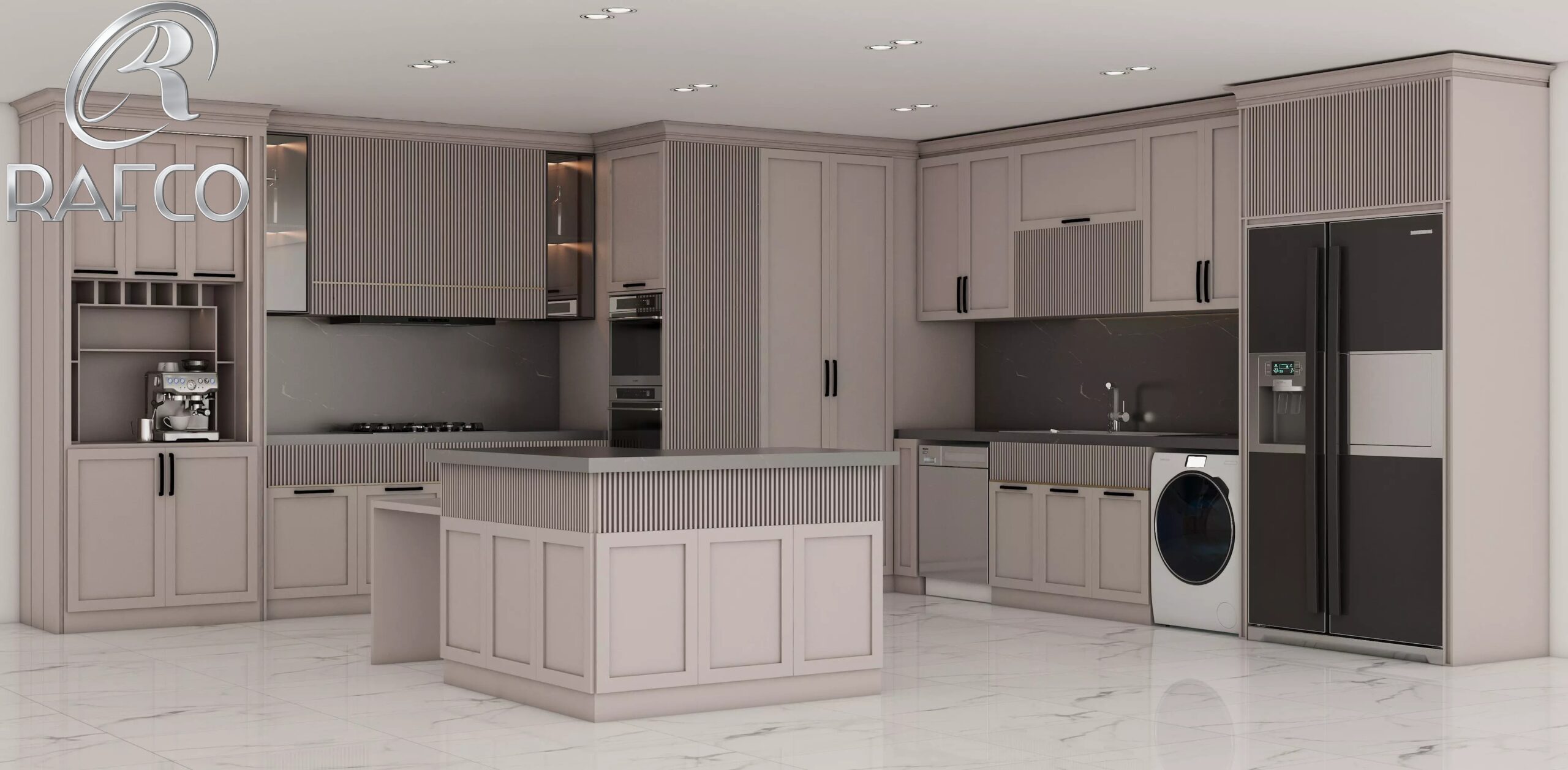 خرید کابینت نئوکلاسیک توکار