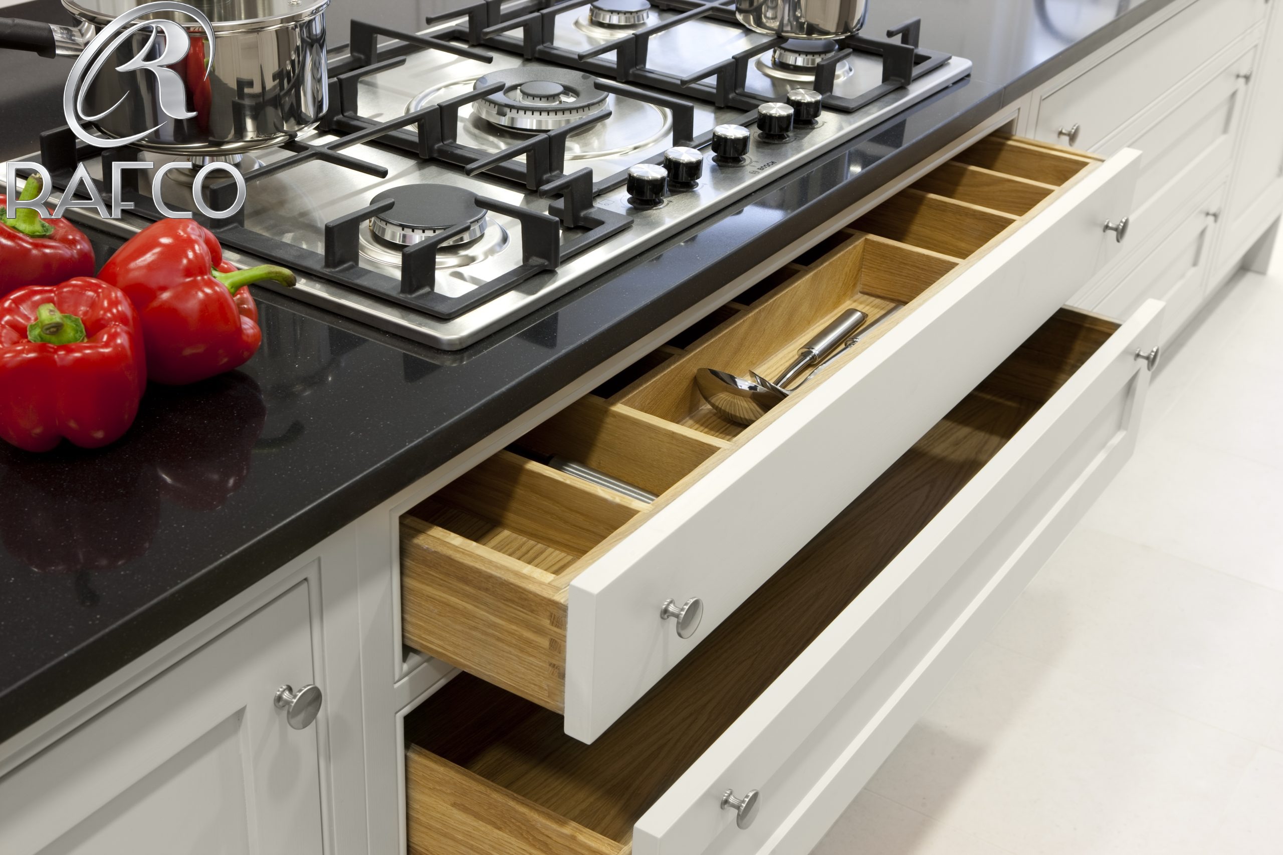 چیدمان کابینت زیر گاز