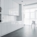 کابینت هایگلاس برای آشپزخانه کوچک