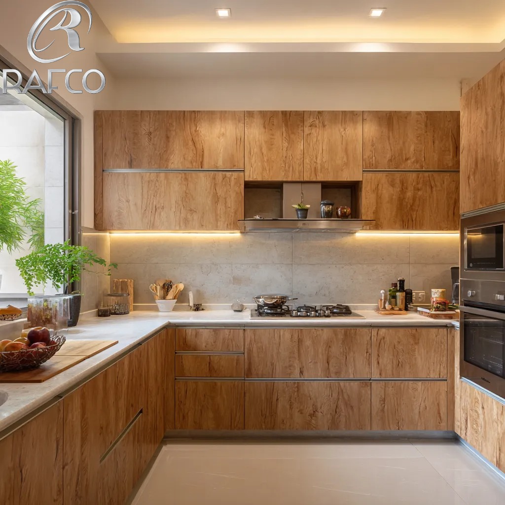 کابینت نئوپان طرح چوب ارزانترین انتخاب