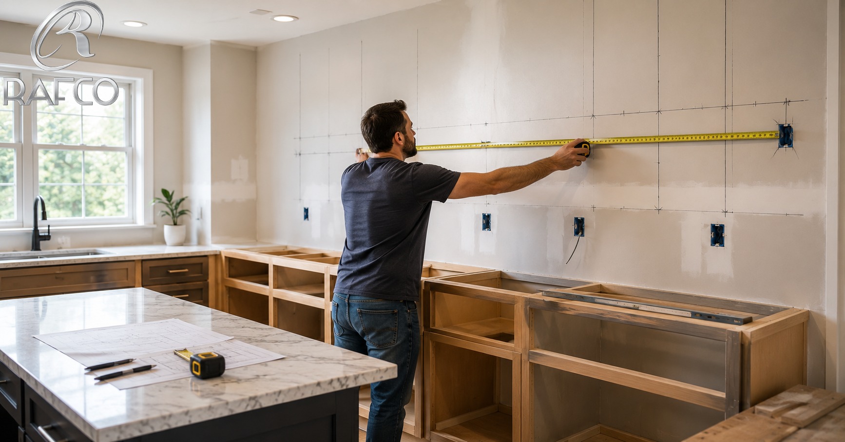 تفاوت متراژ کابینت زمینی، دیواری و ایستاده
