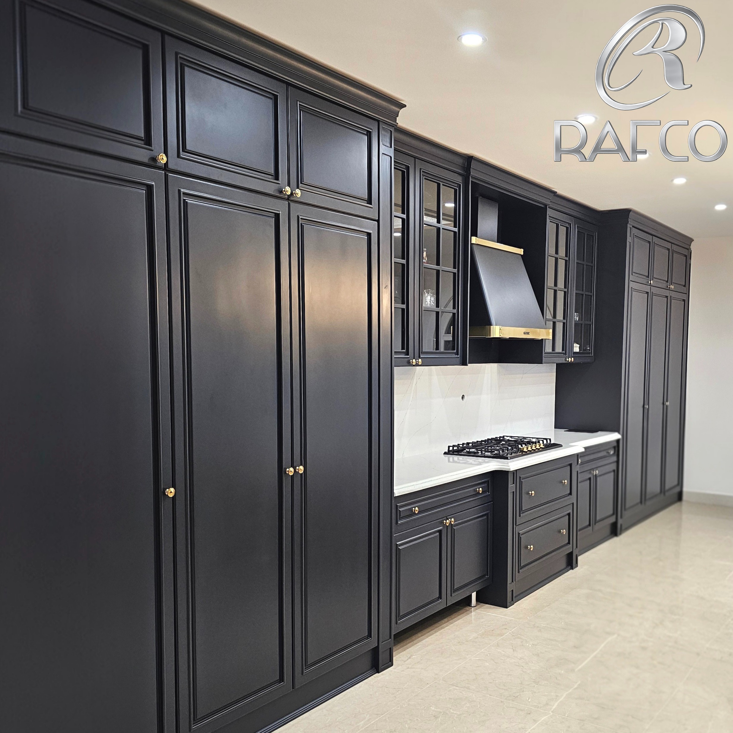 طراحی و اجرای پروژه آشپزخانه نئوکلاسیک ساری
