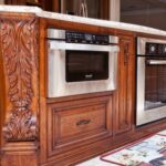 حکاکی کابینت چوبی سنتی