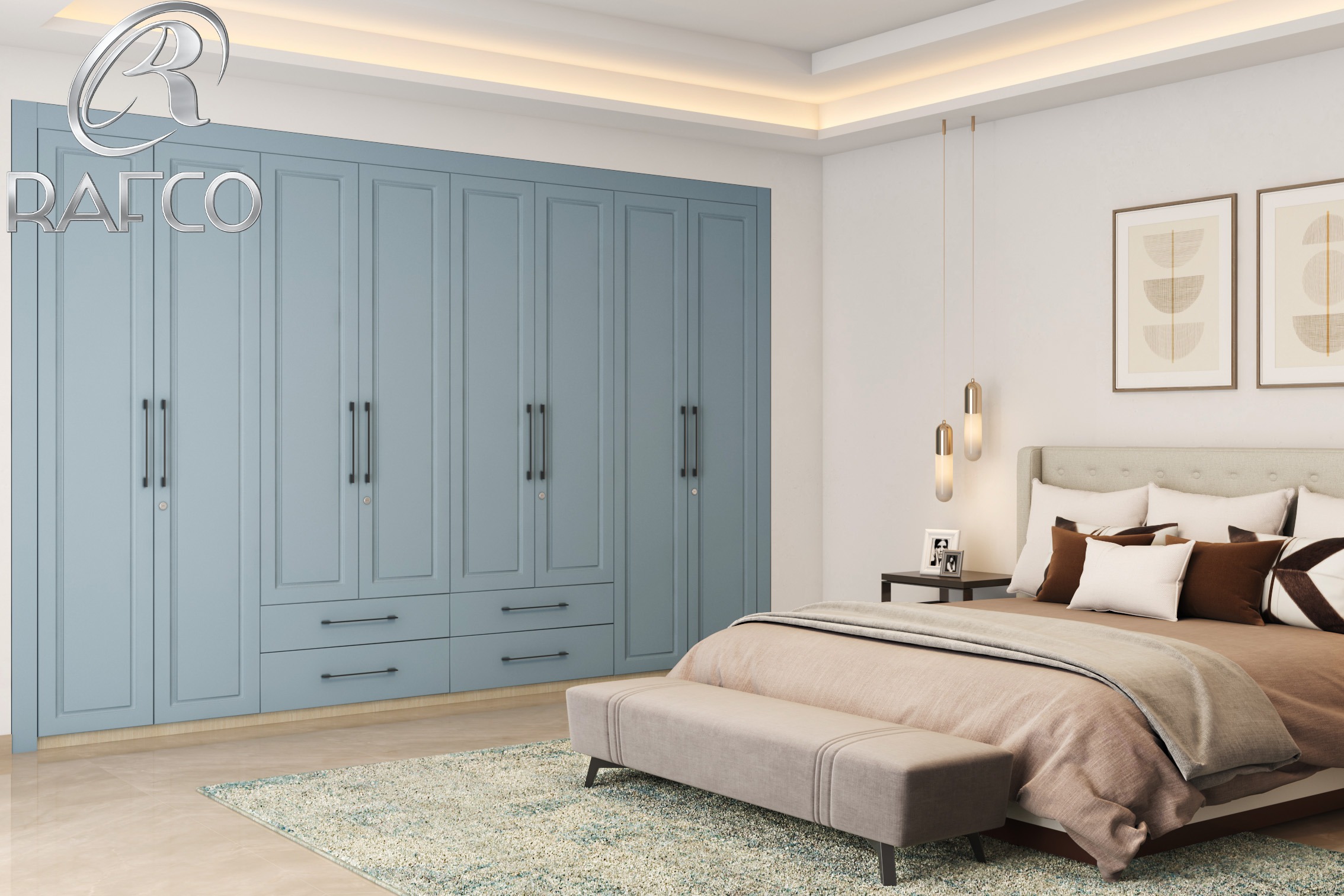 چه متریالی برای کمد دیواری اتاق مستر مناسبتر است؟
